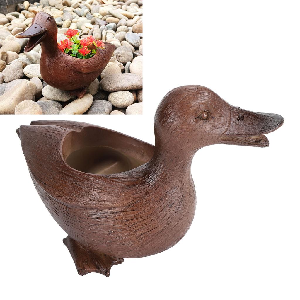 Planter,   Shaped Flower Pot with Feature, for Yard Garden Terrace Balcony Indoor Outdoor Decor