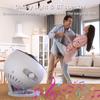 Galaxy Star Projector Night Light, 360° Rotating Starry Sky with Bluetooth & Remote, for Kids Bedroom/Wedding/Valentine Gift