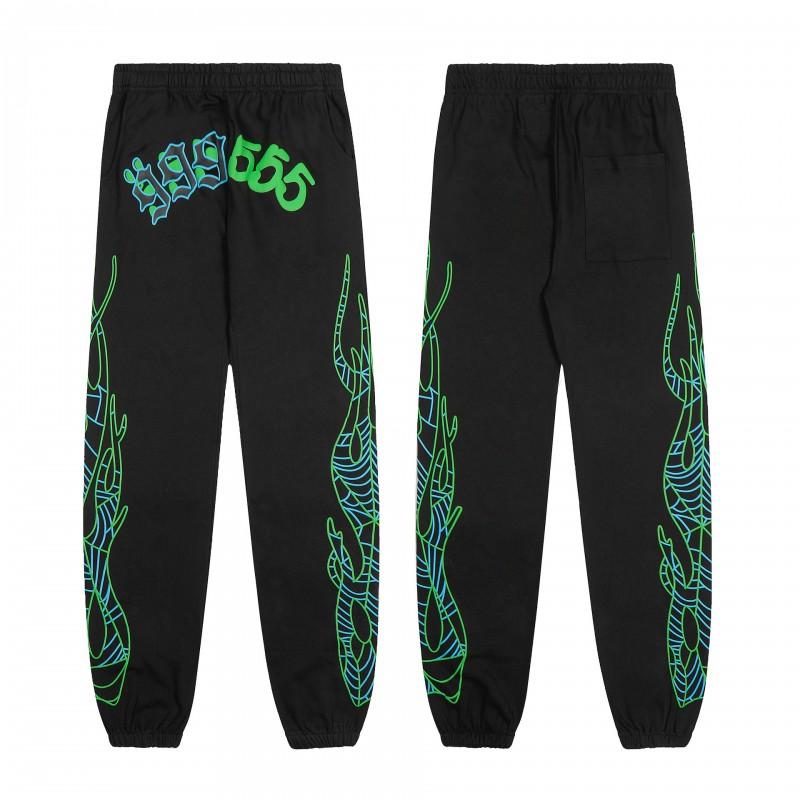 Men Women Casual Hooded Sweatshirt Jogger Pants Set With Foamed Star Letter Print Cotton Blend