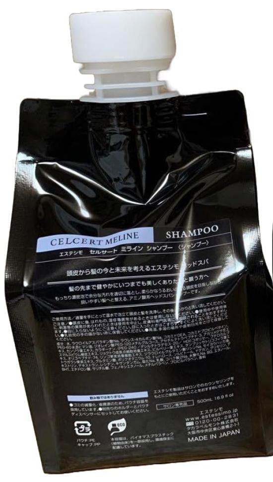 

Esthesimo Celcert Miline Shampoo 500ml Pouch
