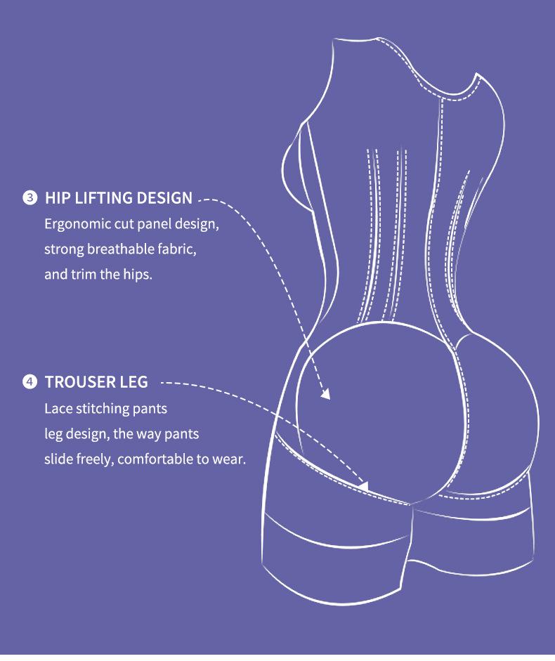 Double-Layer Reinforced Waist Cincher Bodysuit - High-Waisted, Tummy Control & Hip-Lifting Shapewear for Women
