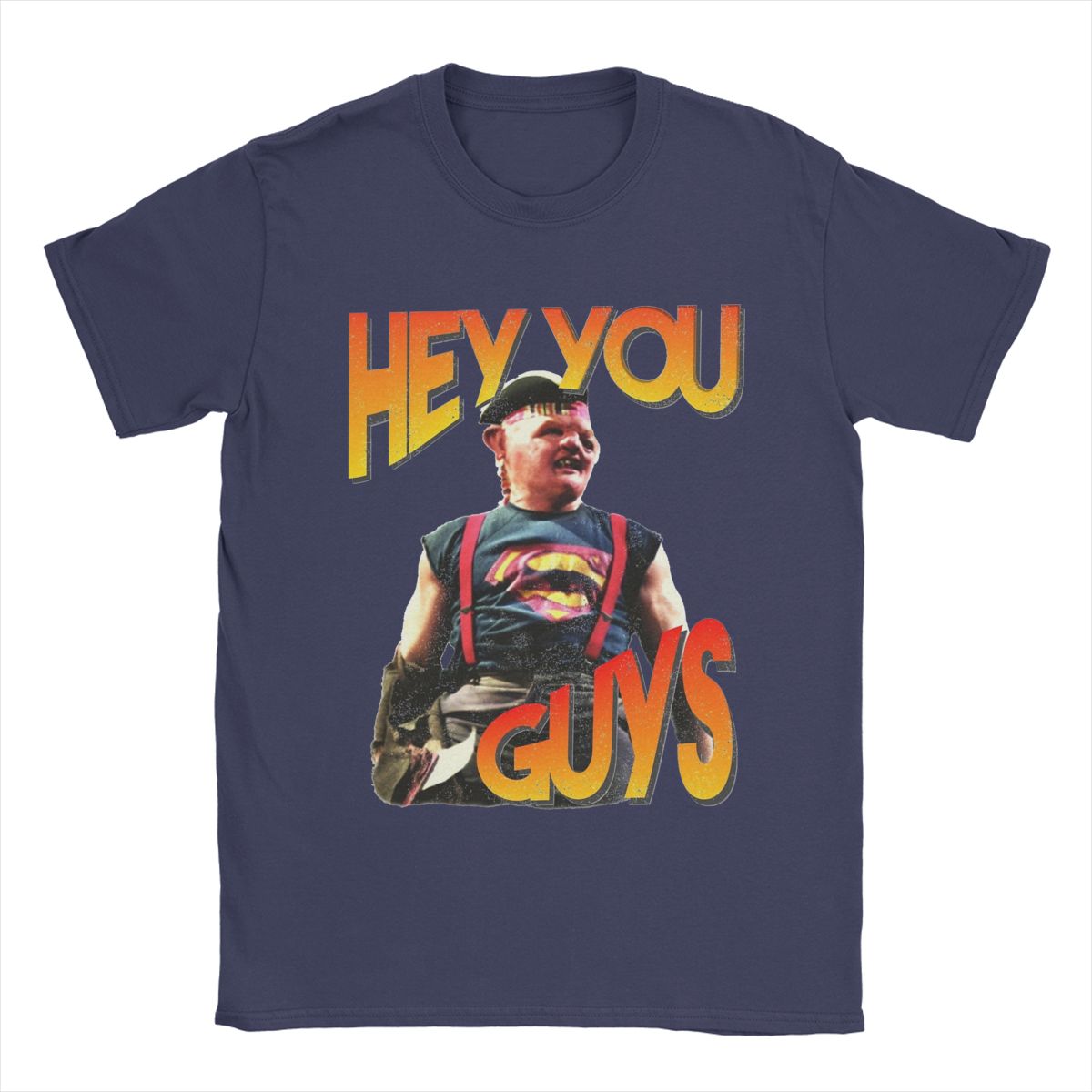 

Hey You Guys Sloth Goonies T Shirts for Men Cotton Fashion for Male T-Shirt Crewneck Tees Short Sleeve Clothing Plus Size M