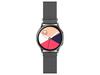 Bransoleta Milanese Pasek Alogy Stal Nierdzewna Do Smartwatcha 22Mm Czarna