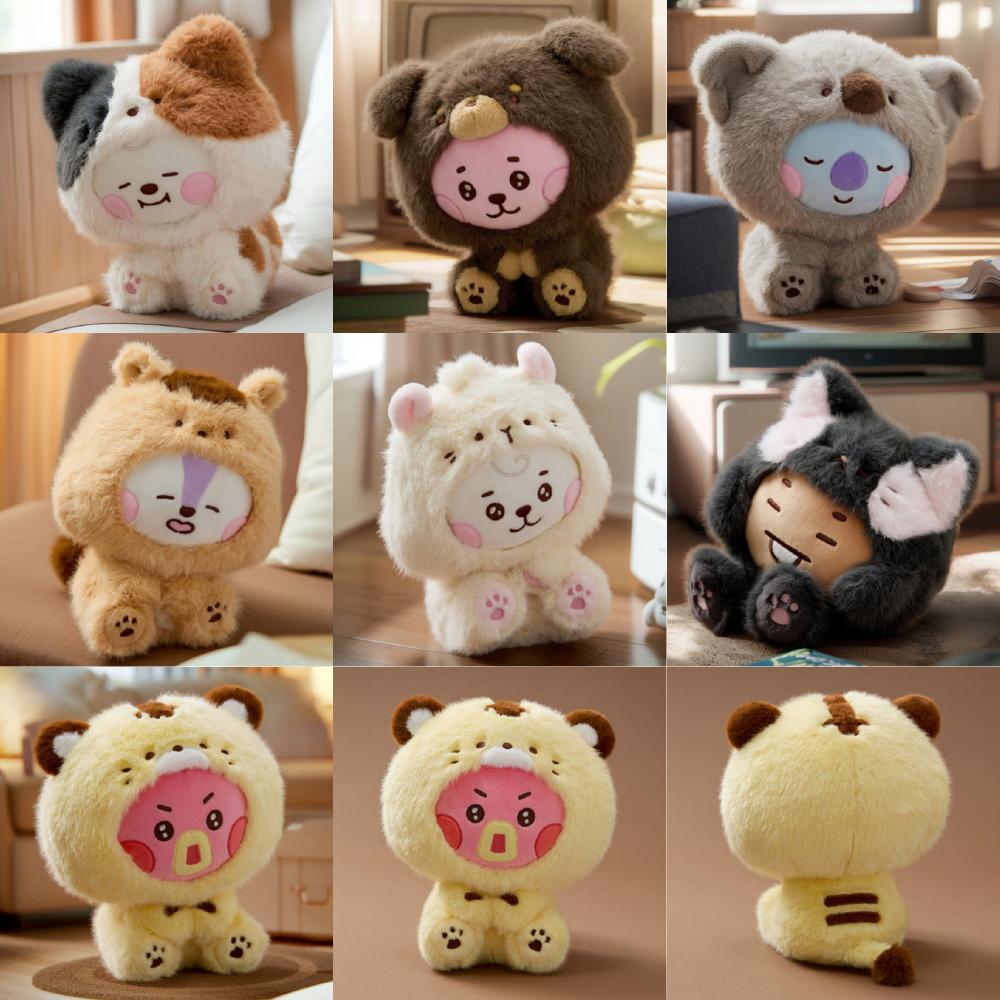 BT21 Baby More Fluffy Plush