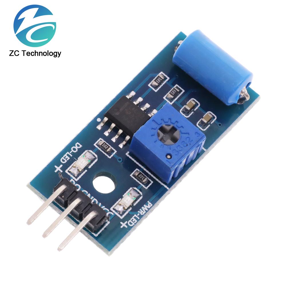 1/5/10PCS normally closed type vibration sensor module Alarm sensor module Vibration switch SW-420 for arduino Replacement Sensors2