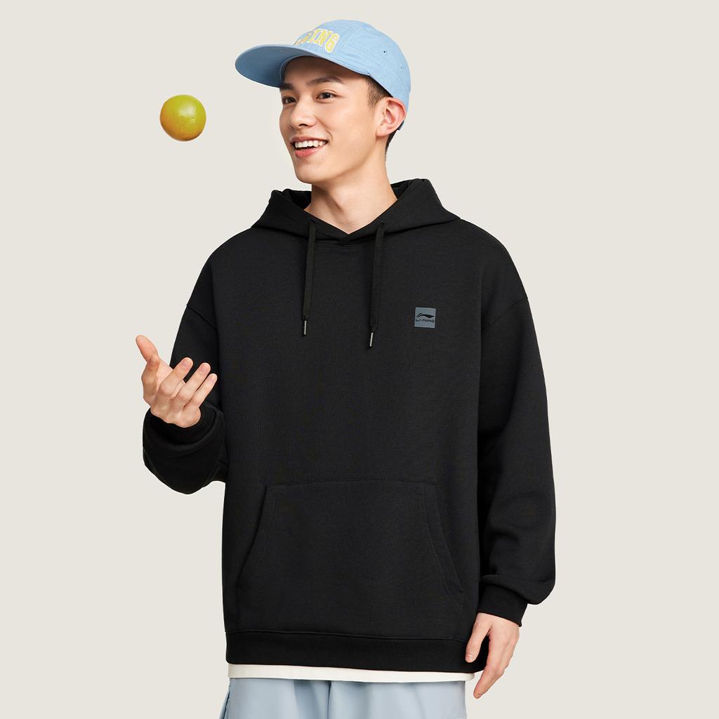 Li Ning Sports Life Collection Sweatshirt Unisex Black AWDVE01-1