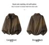 2025 Winter American Style Lambswool Lapel Men's Retro Cotton Jacket – Thickened Casual Workwear Coat