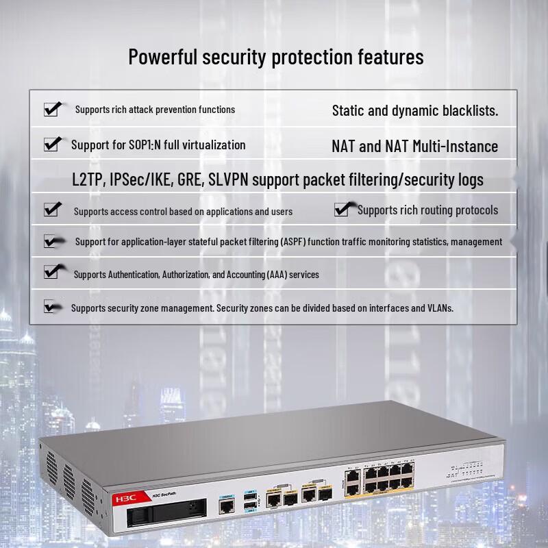 H3C Enterprise-Grade Network Security Firewall (CN Version)