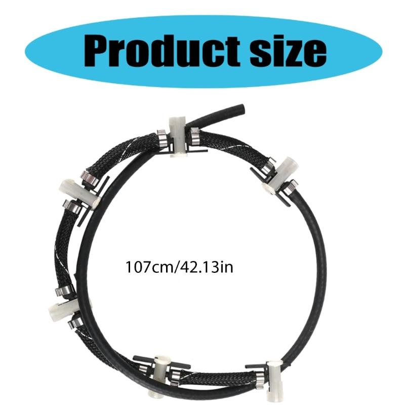 Fuel Injector Return Overflow Hose 13537799993 for E70 E71 E72 E90 E91 Replacement Overflow Line Automotive Accessories