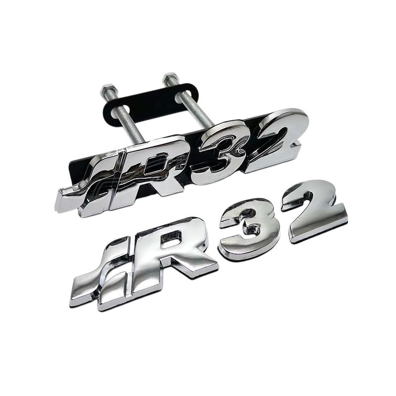 Auto Voorgrille Embleem Achterklep Badge Decoratie Sticker