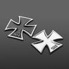 Car Styling 1813 Cross Badge Decoration Metal Sticker for Chevrolet Lada Cadillac Renault Toyota Suzuki Nissan Volvo Ford Jaguar R4