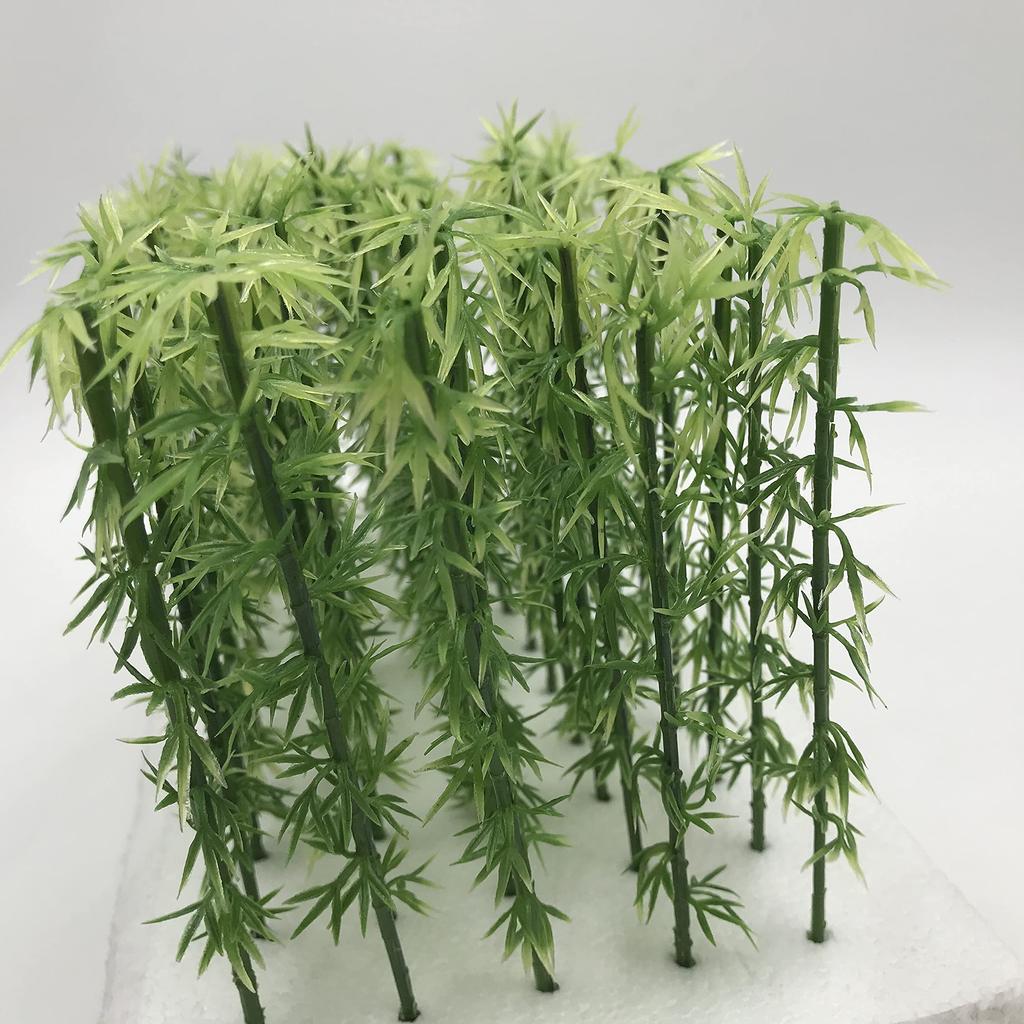 Green Cherry Palm Pine Forest N Architectural Tree 25 Pieces [DauStage] Blossom, Bamboo, Trees, Willow, Model, Gauge, Diorama, Railway, Miniature, 13.