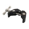 Support de fixation rotatif à 360 degrés, pince de fixation pour mini pince en aluminium robuste pour yacht/garde-corps