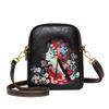 Retro Fashion Hundred Large Capacity Soft Embroidery Women's Backpack, Ethnic Style Travel Tote Shoulder Bag