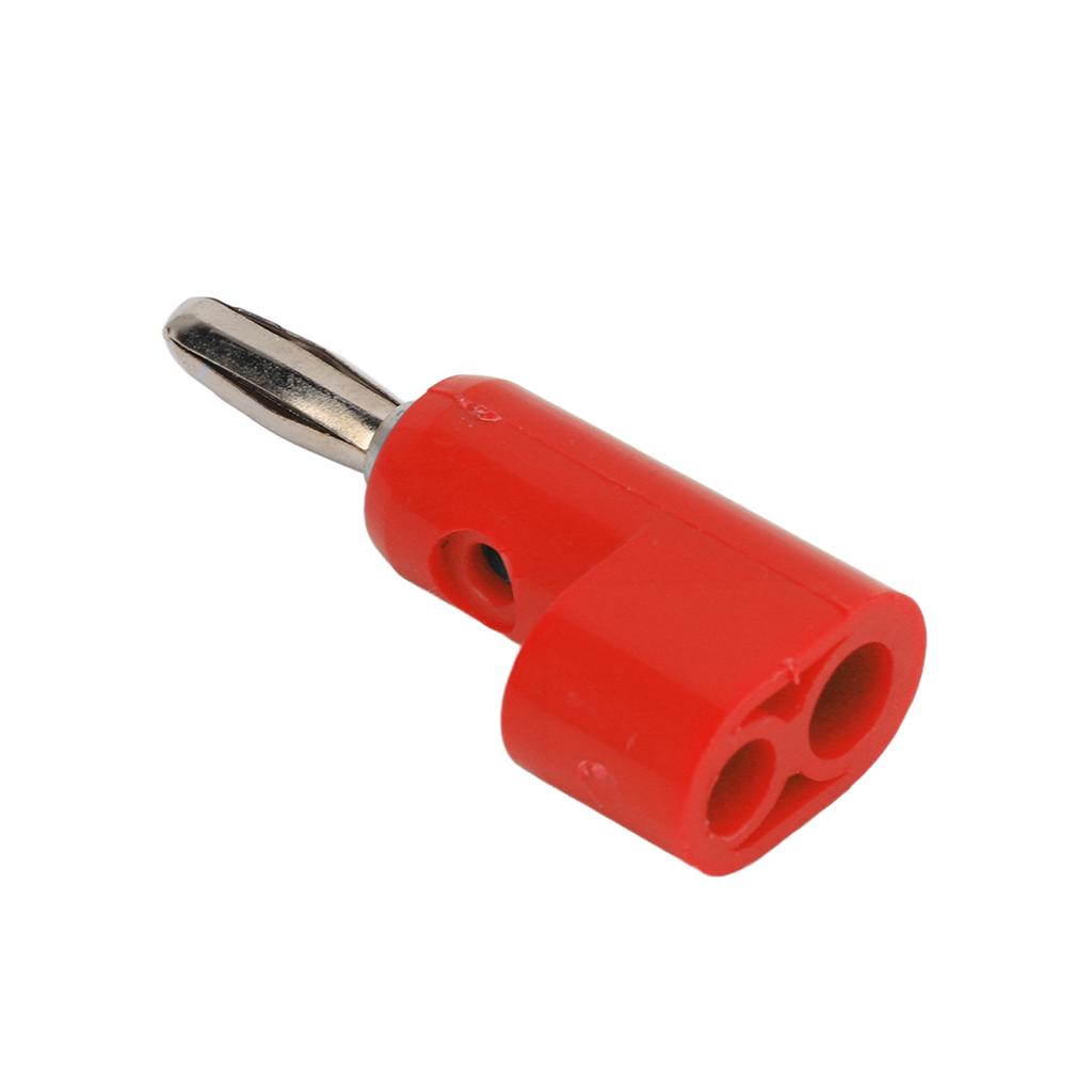 10PcsCelsiusSet 4mm Solderless Banana Plug Stackable Open Screw 30V AC‑60V Maximum 24A for Electronics Industrial Equipment