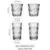 ZISIZ Glacier Pattern Multi-Purpose Glass Set