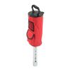Golf Ball Retriever Aluminum Alloy Tube Large Capacity Ball Shagger for Golf Course Red