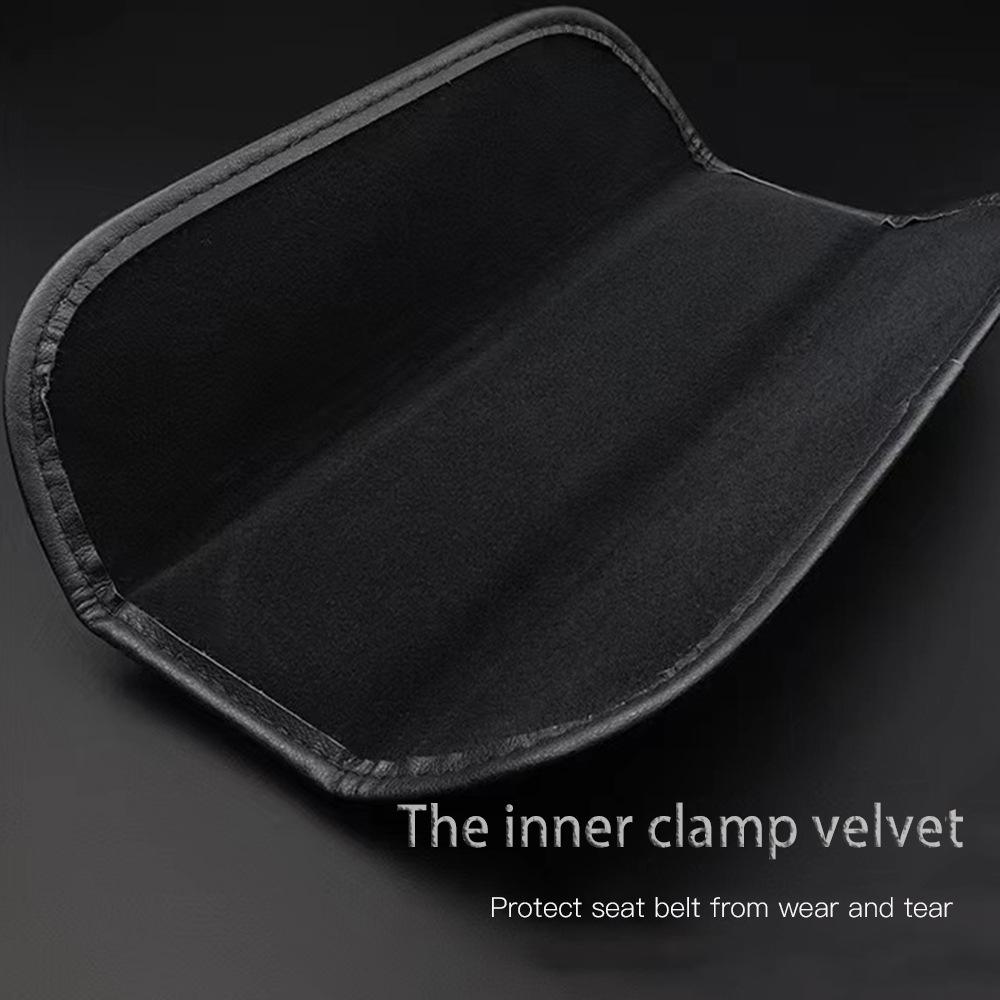 ZATR1 Top leather material automotive seat belt cover shoulder protector For Mazda MX-5 Miata NA NB NC ND 2019-2023 Car Accessories