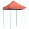 Party Tent Terracotta 200 X 200 X 306 Cm Oxford Fabric