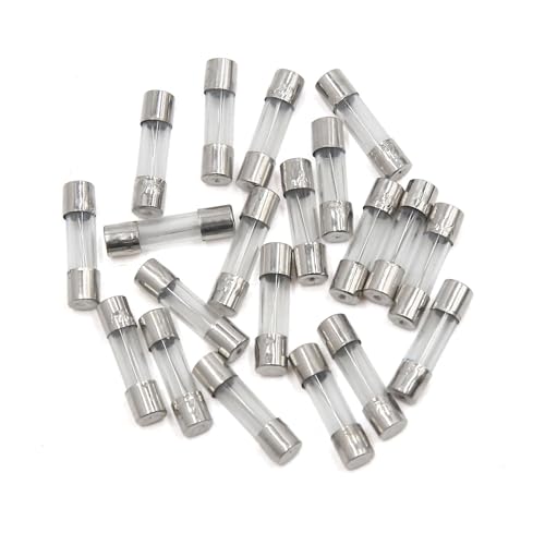 

A ABSOPRO Glass Tube Fuse Car Accessories Silver Tone (Set of 20)