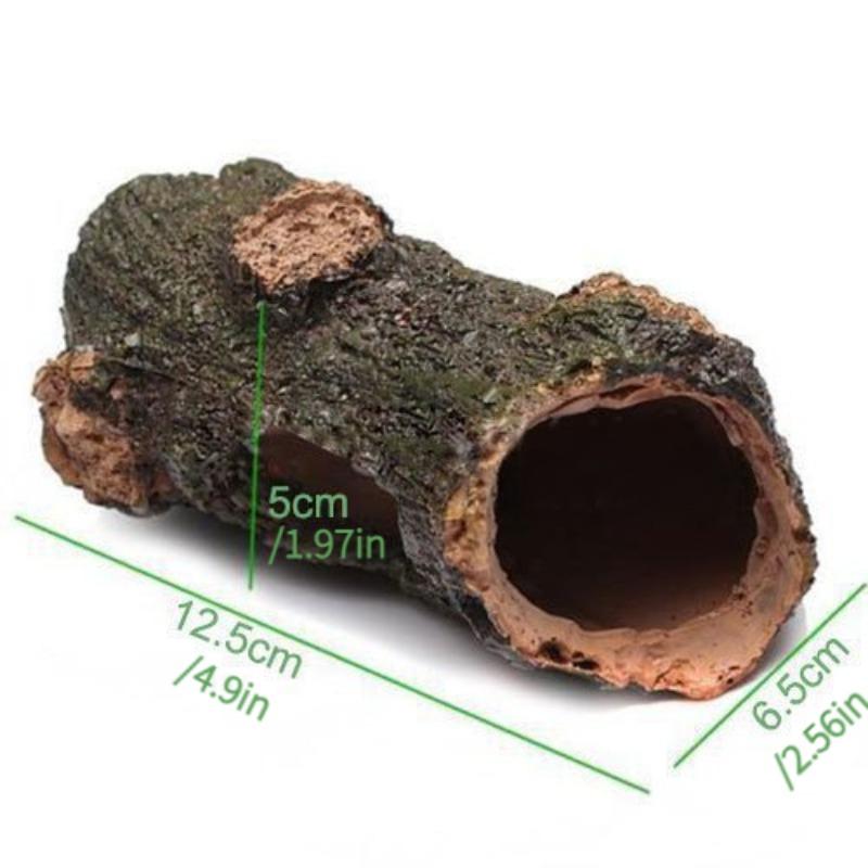 New Arrival Aquarium Ornament Hollow Hole Log Tree Tunnel Cave Fish Tank Decoration Big Size
