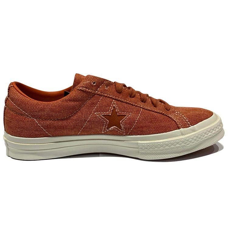 Converse One Star Retro Comfortable Low Top Canvas Shoes Unisex Sneakers Brown 167833C