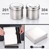 Stainless Steel Food Sample & Seasoning Container Set