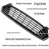 Kromad Frontgrill för 2013-2016 Mondeo Främre Bumper