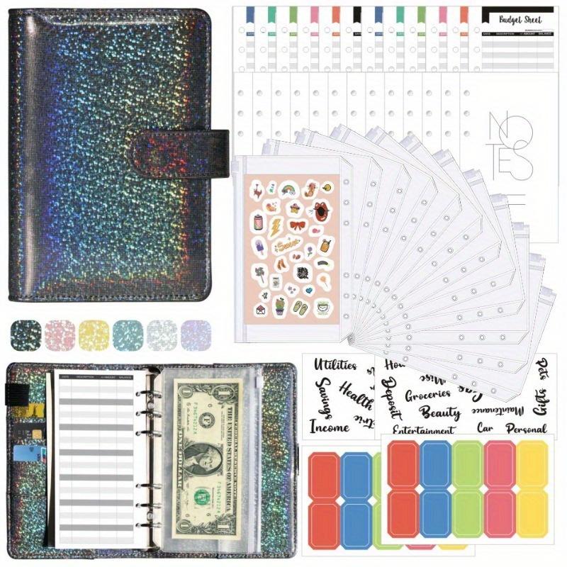 A6 Budget Binder, Money Saving Challenge Tracker and Expense Sheet, Cash Fill Binder for Budget Planning