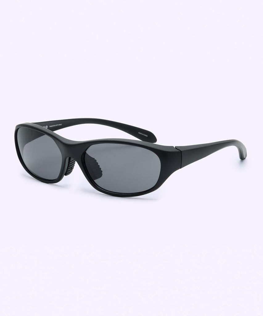 Alloaiweeo [Essential] Al3601 0909 Active Sports Sunglasses Black