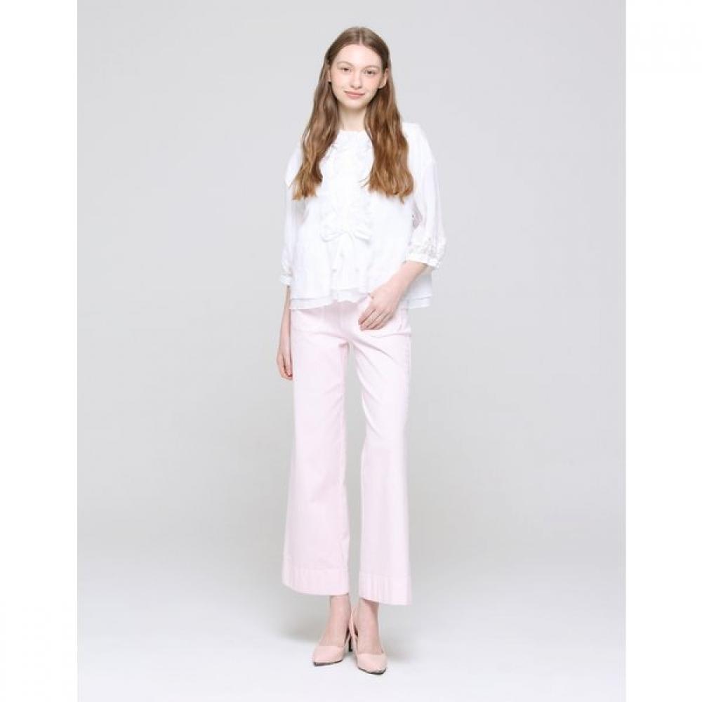 SON JUNG WAN Frill Lace Linen Jacket Zjk6262181
