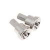 Ensemble de 2 embouts de tournevis Ph2 25 mm + 3 embouts 50 mm pour plaques de plâtre, panneaux de bois, limiteur de profondeur, embouts cruciformes, têtes cruciformes non magnétiques