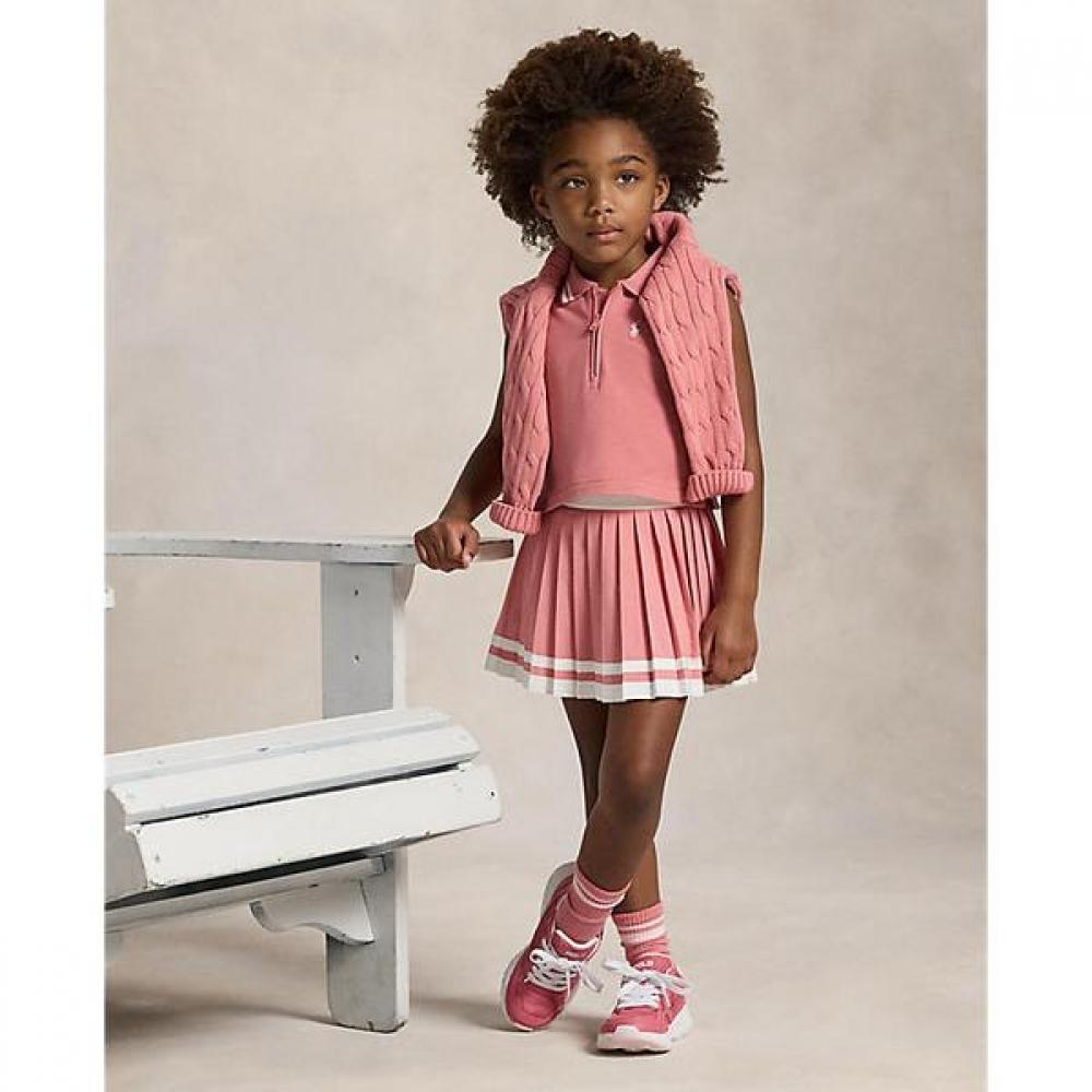 

Polo Ralph Lauren Girls 2 6 Years Pleated Stripe Skirt Cwposhor7620046650 6X