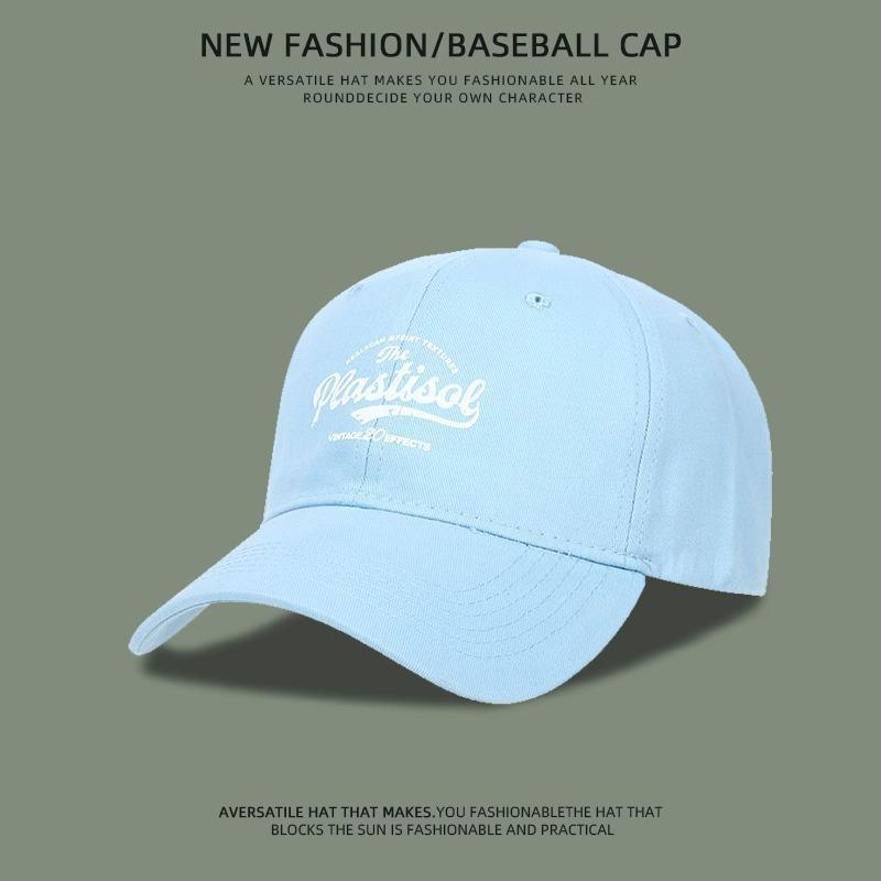 New Face showing Small Baseball Hat for Women with Deep Top Wide Brim Big Head Circumference Korean Version Sun Protection Outdoor Casual Baseball Cap