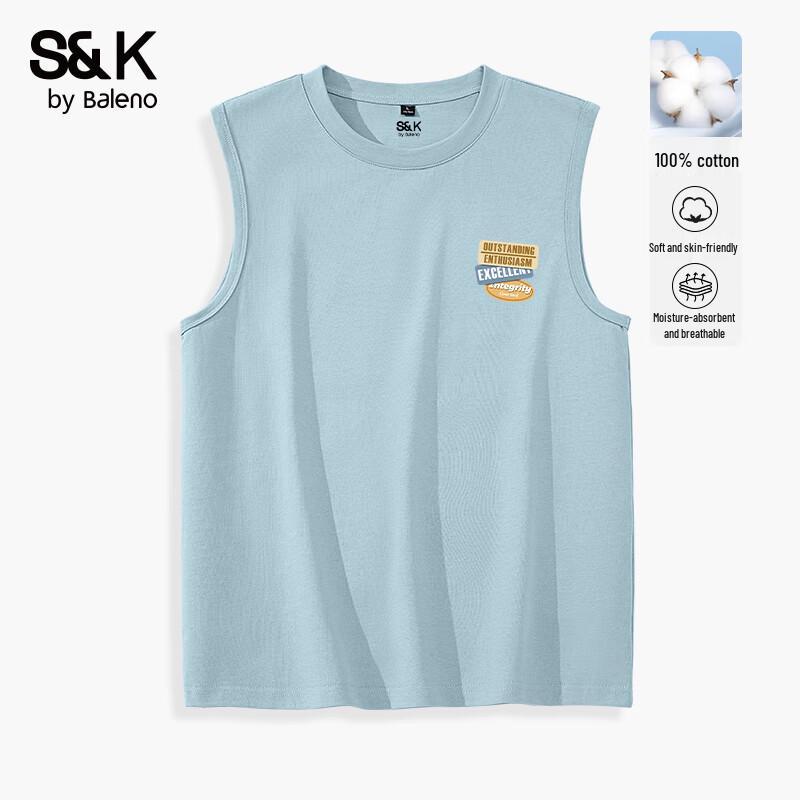 Мужская хлопковая майка Baleno серии S&K L