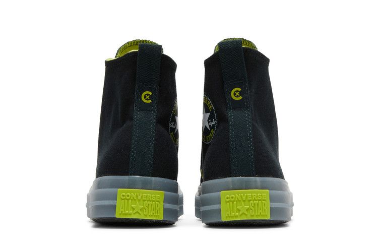 Converse Chuck Taylor All Star CX Fleece Lined High 'Black Lime Twist'