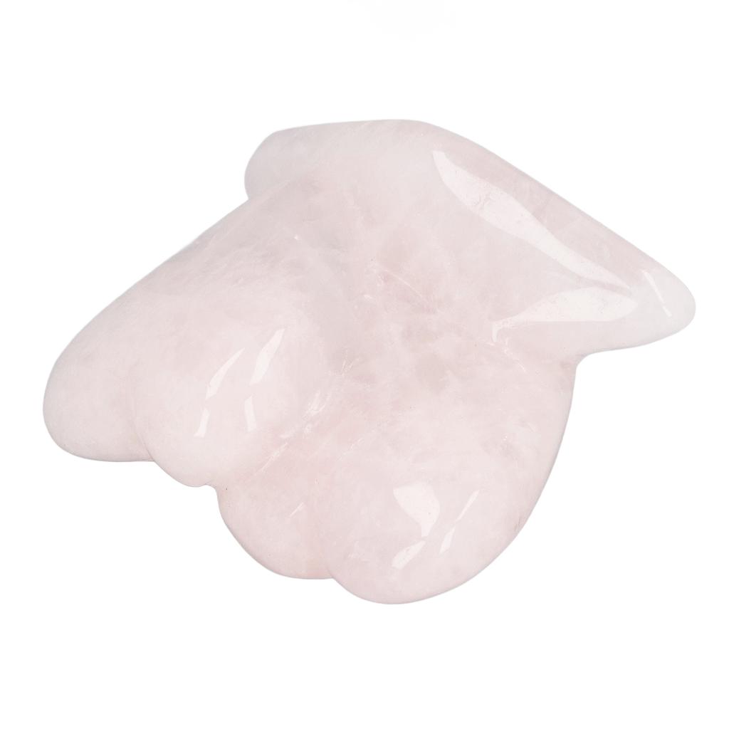 Pink Quartz Stone Crystal Energy Stone Handicraft Ornament for Desk Decoration Meditation Spiritual