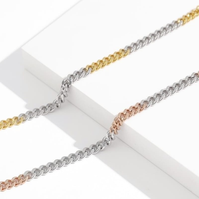 

Brilliance Chain Bracelet Rose Gold Plating