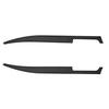 2PCS For 2008-13 Cadillac CTS Carbon Fiber Interior Foor Console Side Cover Trim
