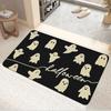 Halloween Print Carpet Cute Ghost Skull Non-slip Welcome Entrance Carpet Kitchen Bedroom Living Room Carpet Decoration