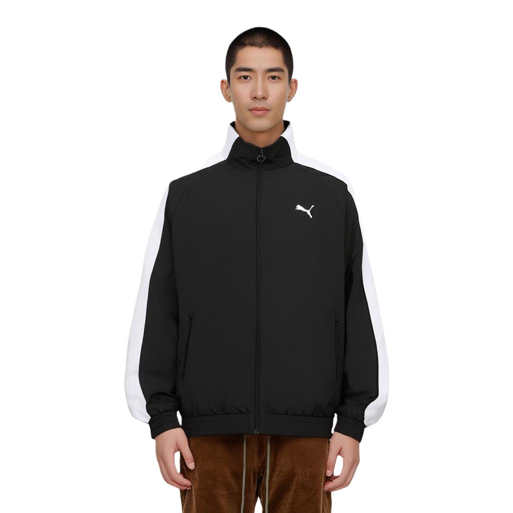 Puma Windproof Warm Stand Collar Zip Jacket Unisex Jacket Black 629593-01