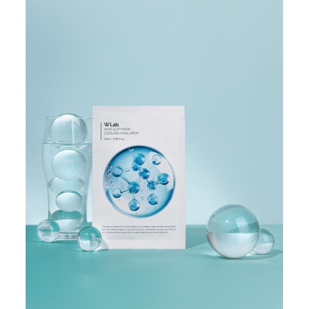 Choose 10 Wlab Non Slip Masks  Cooling Hyaluronic Acid Collagen Milk Refreshing Serial Shot 