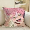 Anime Marriagetoxin Mei Kinosaki Square Sofa Pillow Cover Solid Color Living Room Home Decor Cushion Case