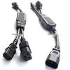 Custom One-to-Two/Three/Four C13 Power Cord - US/European/UK/Australian Standard