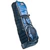Longridge Rolling Golf Travel Cover Navy Blue - Deluxe Padded Travel Cover