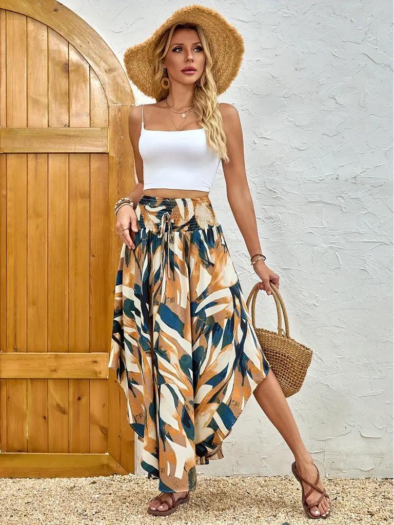 Bohemian Ethnic Print A-line Skirt - Spring/Summer Collection