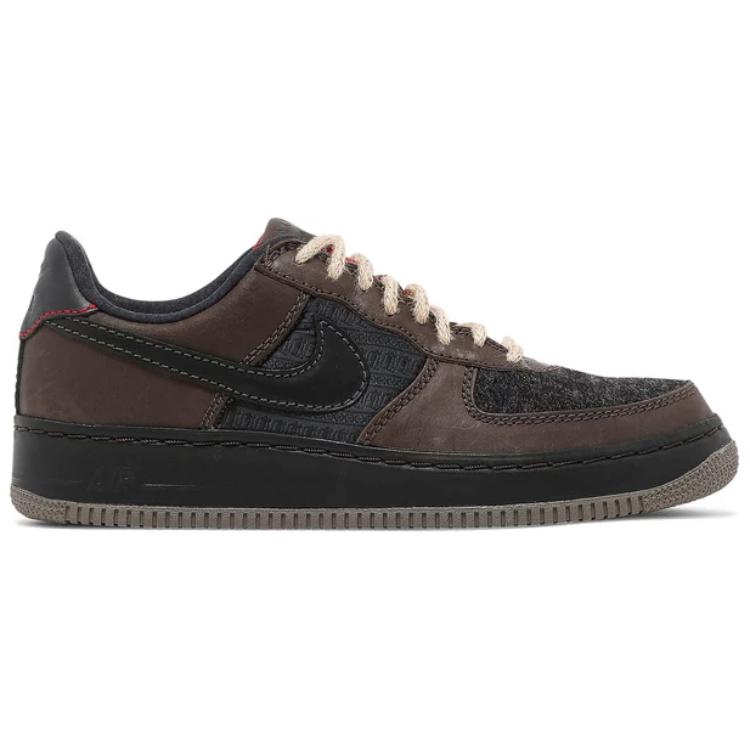 Nike Air Force 1 Low Inside Out Baroque Brown Black Męskie Sneakersy Antracyt 312486-201