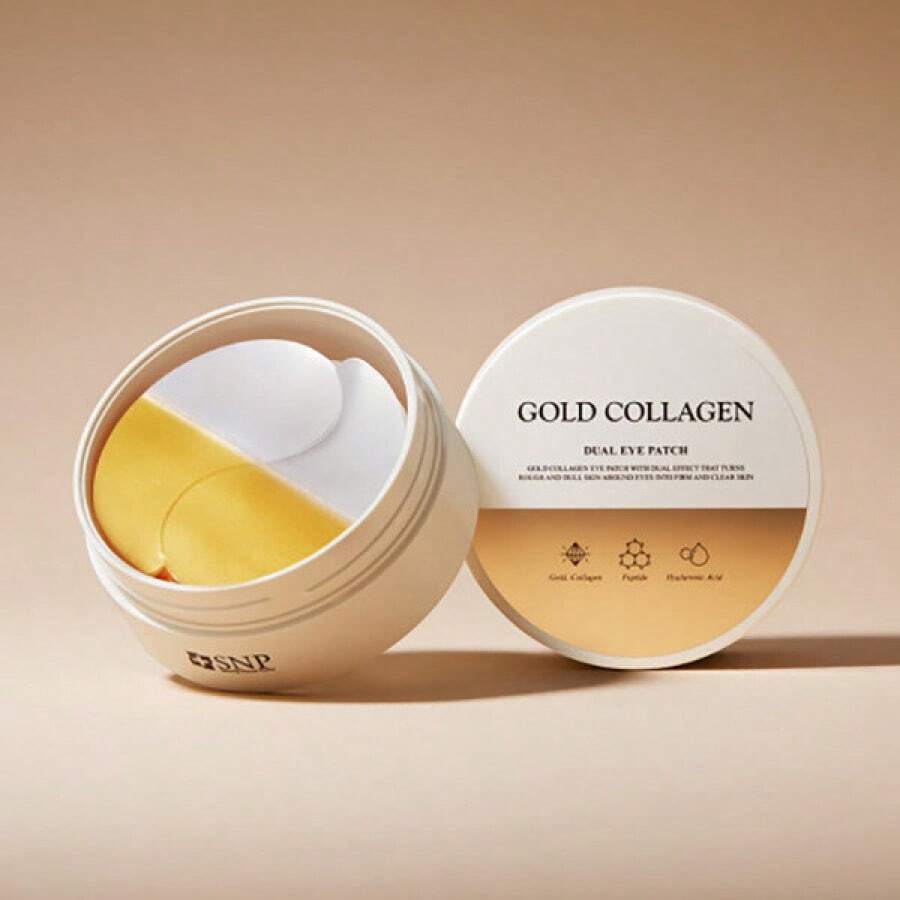 SNP Gold Collagen Dual Eye Patch 1+1  1.4g*60ea