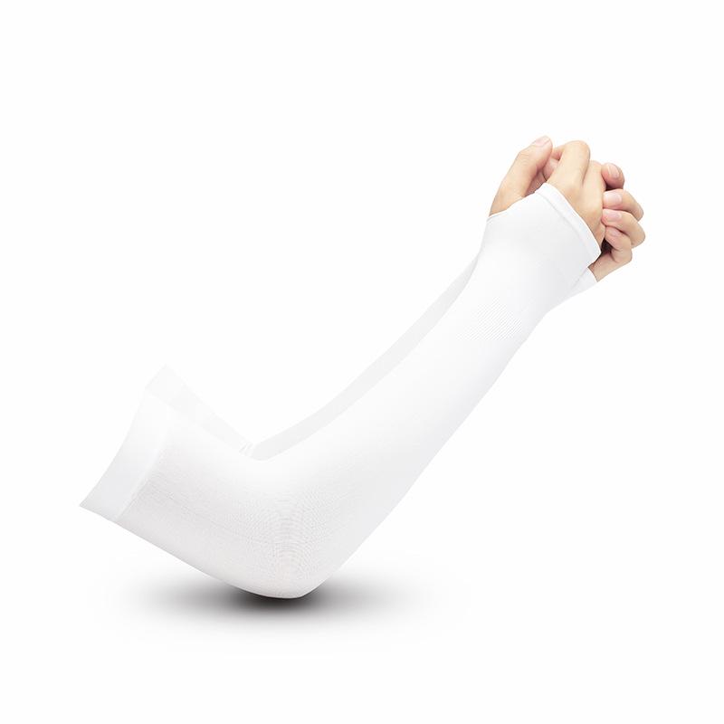 

Ice Silk Cycling UV Protection Sun Sleeves with Custom Logo High Elasticity with Self-sealing Bag Packaging