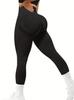 Women's High Waist Tummy Control Hip-Lift Yoga Leggings for Fitness, Running, and Training